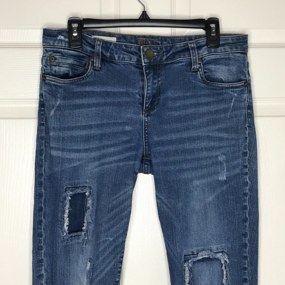KUT from the Kloth Jeans | Blue Denim | Size 8 - Picture 4 of 16
